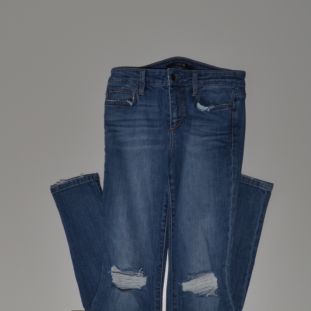 Joe's Skinny Jeans Blue Distressed